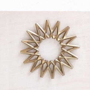 Japanese Brass Galaxy Trivet