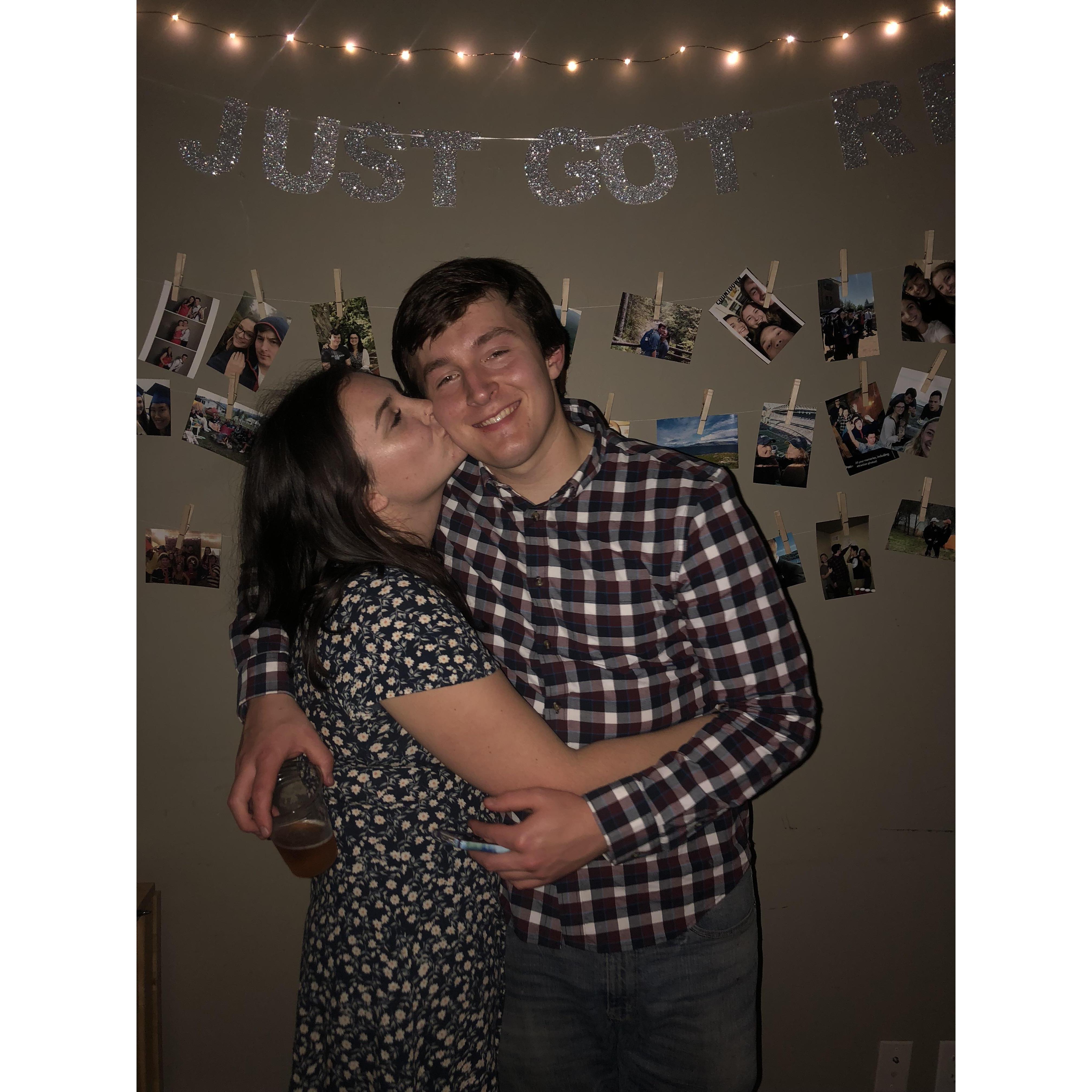 Our Engagement Party!