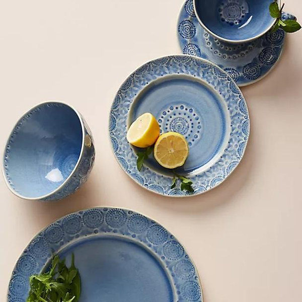 The Old Havana Dinnerware Bundle in Wedgewood Blue