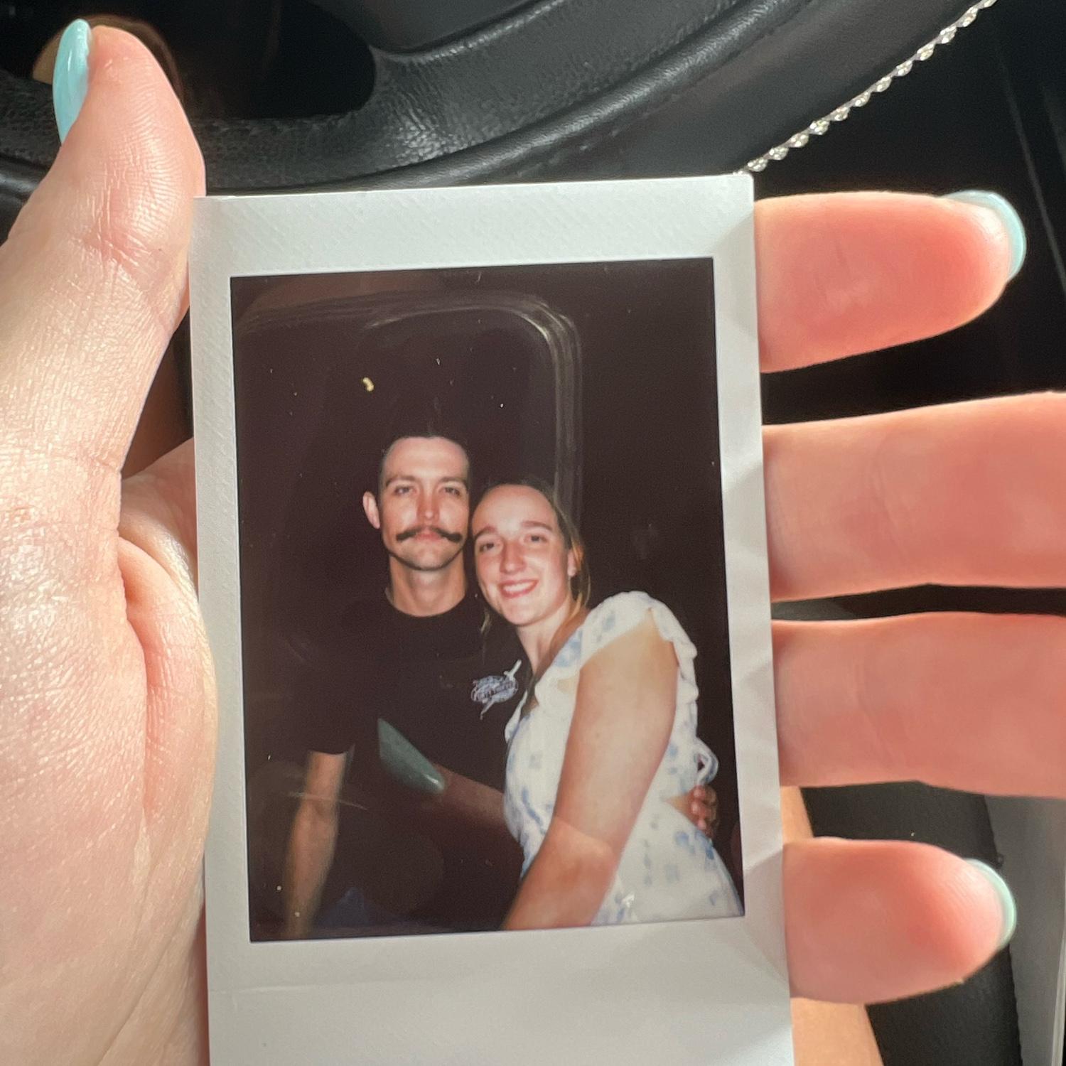 Our first photo together!