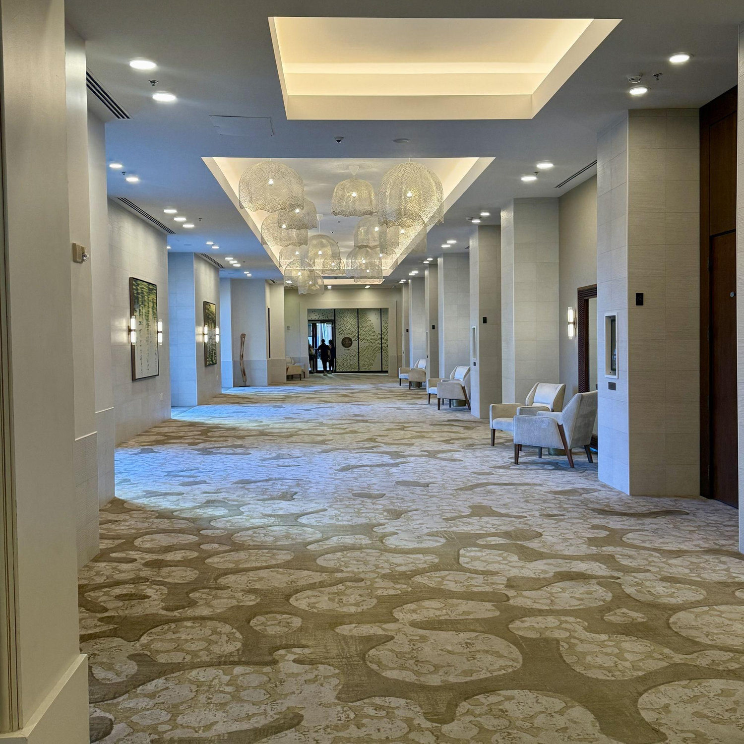 Reception will be indoors after sunset