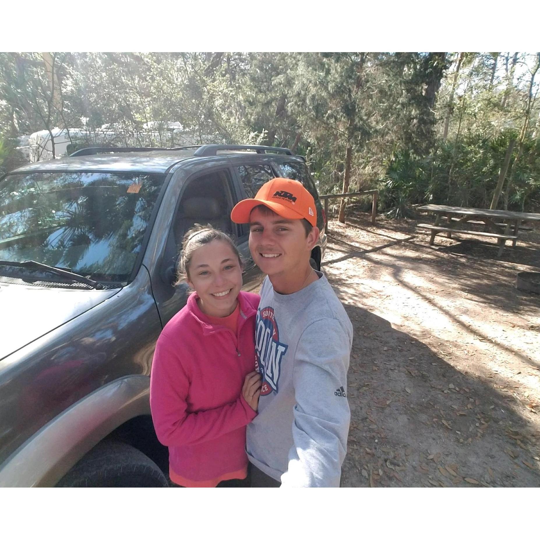 Camping trip in Jacksonville, FL