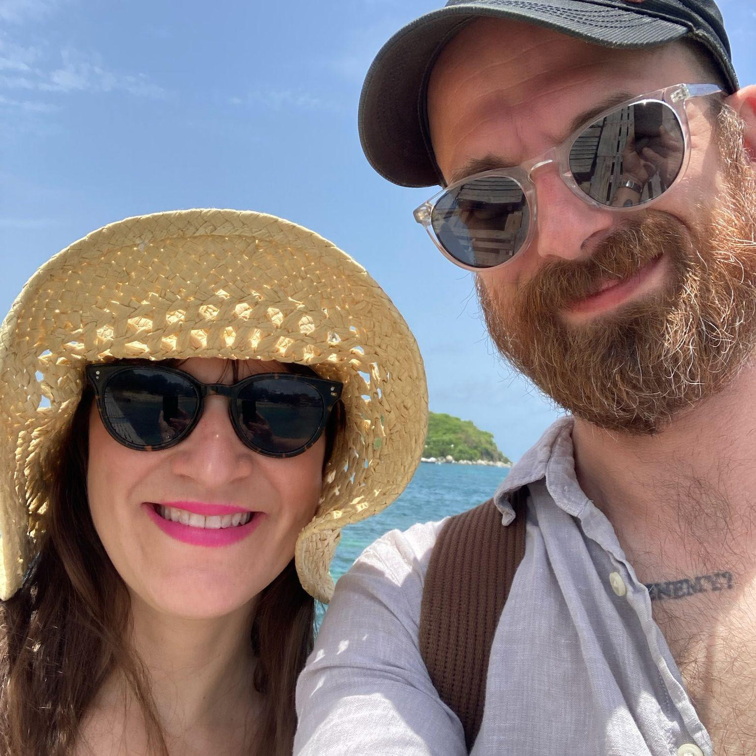 Our first trip together to the Bahamas!