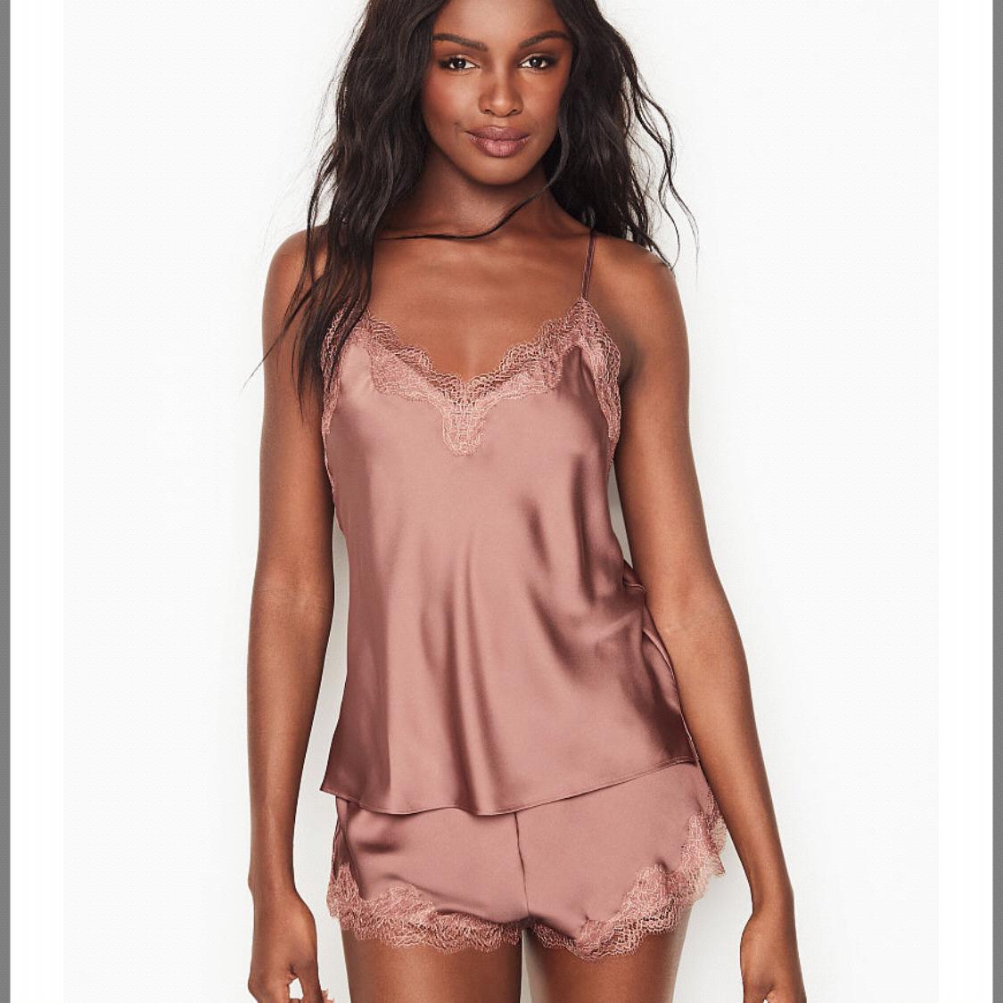 Satin & Lace Cami Set Victoria’s Secret