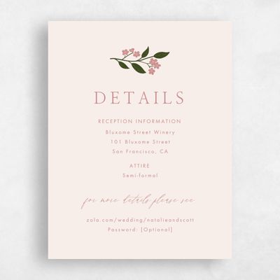 Linen, Beige Wedding Enclosure - Ortensia