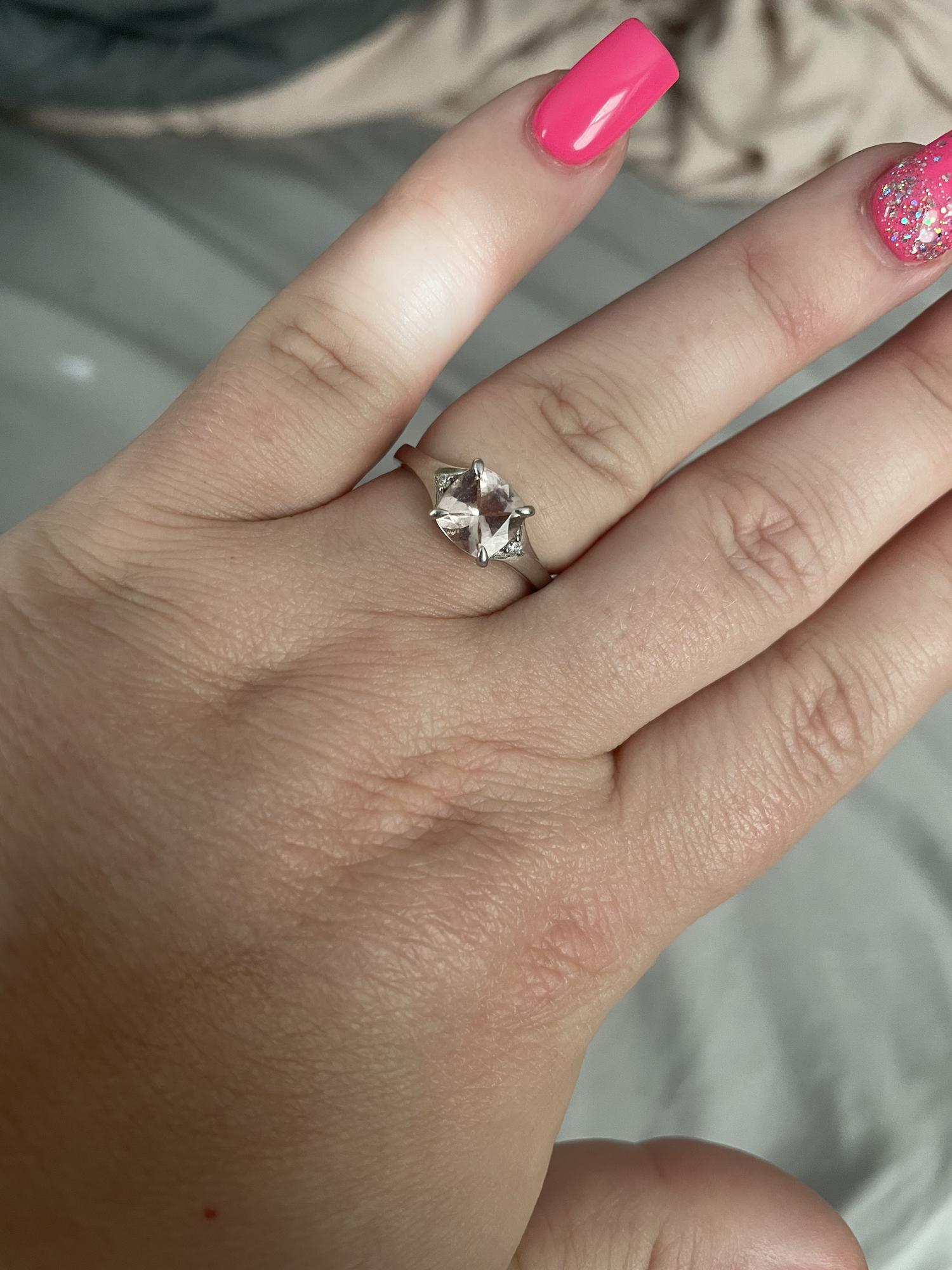 My perfect morganite ring