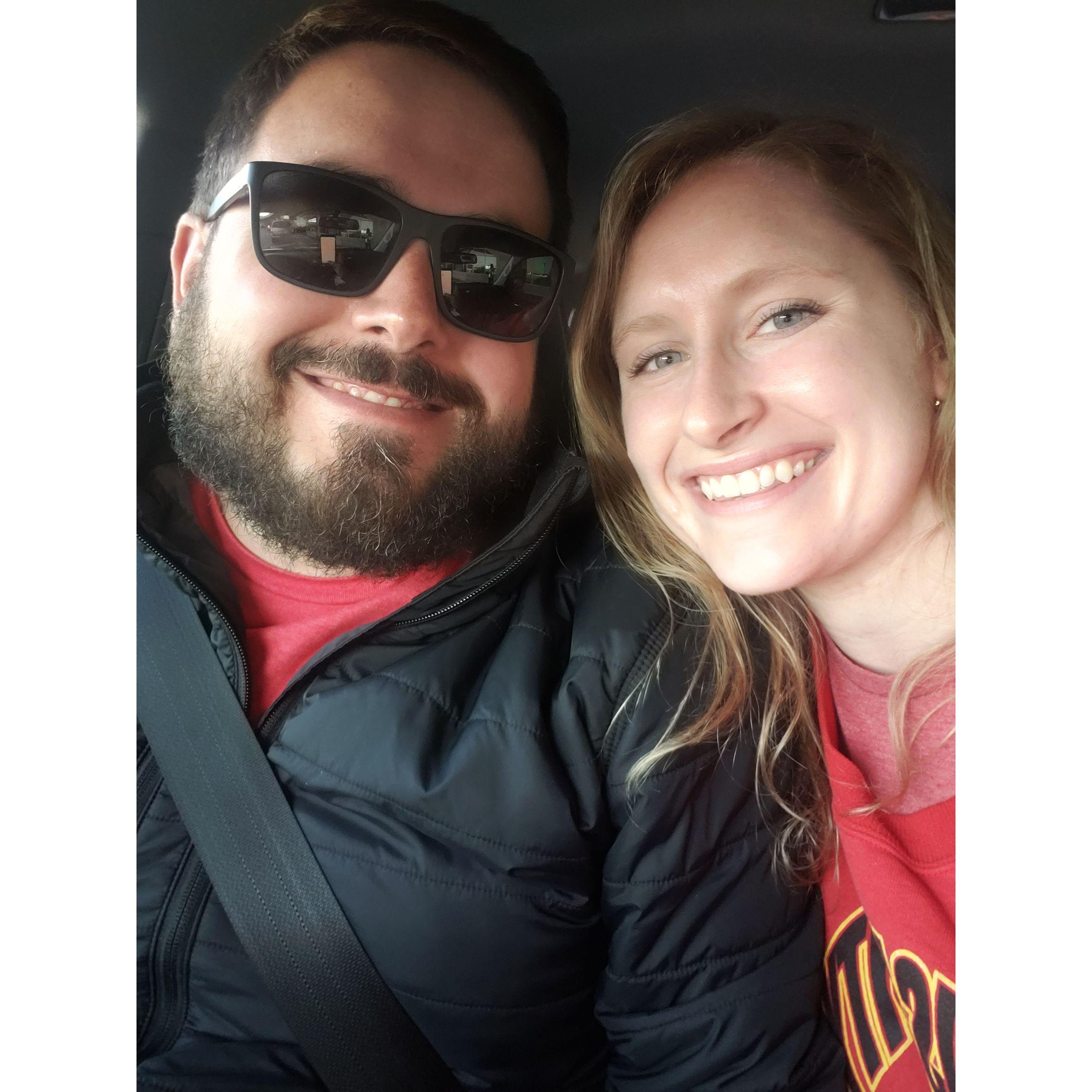 The first photo we ever took together