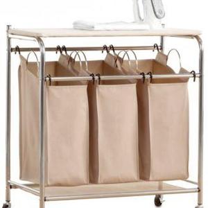 Neatfreak - Hampers, EVERFRESH® Laundry Triple Sorter with Ironing Board