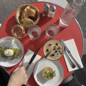 Lunch for Two In Paris