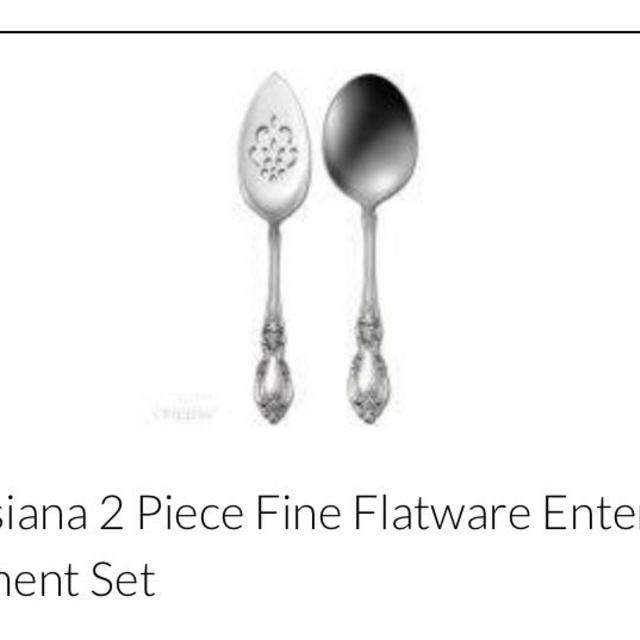 Louisiana 2 Piece Fine Flatware Entertaining Set