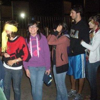 First photo of us together, from Oct 2009