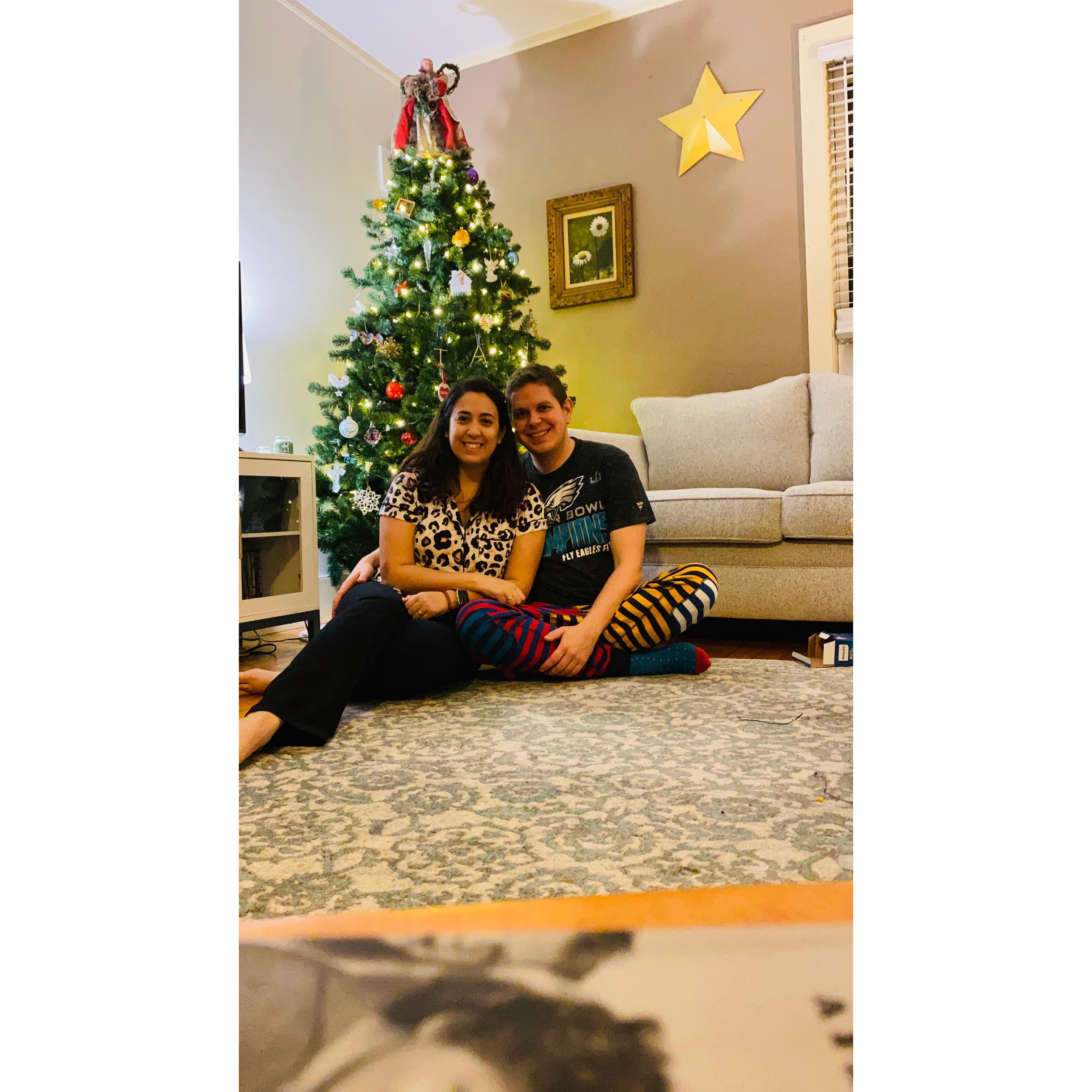 First Christmas living together