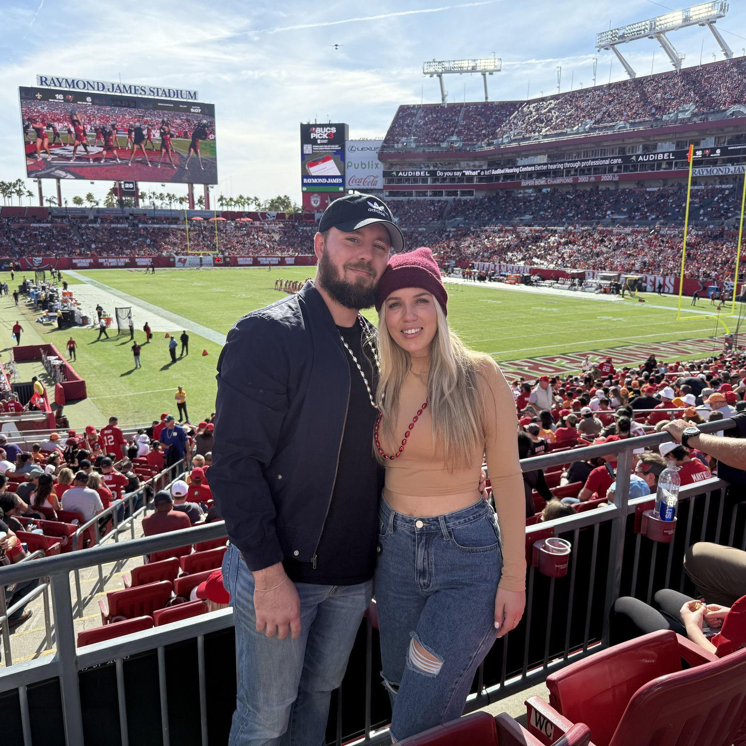Our first Buccaneers game