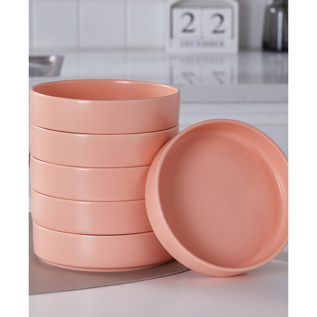 Stone Lain Stella Porcelain Pasta Bowls, Set of 6