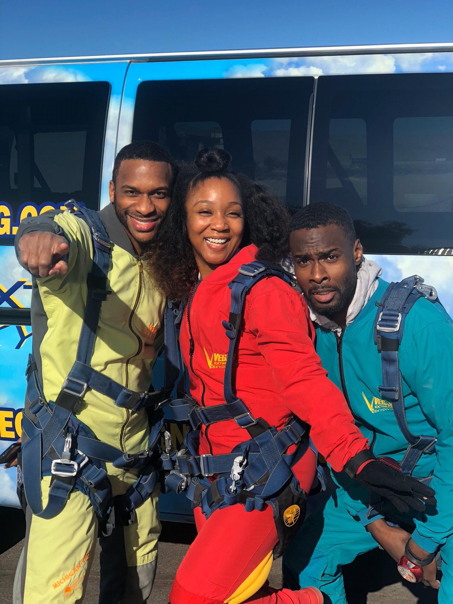 Joe’s 32 Birthday, skydiving !!