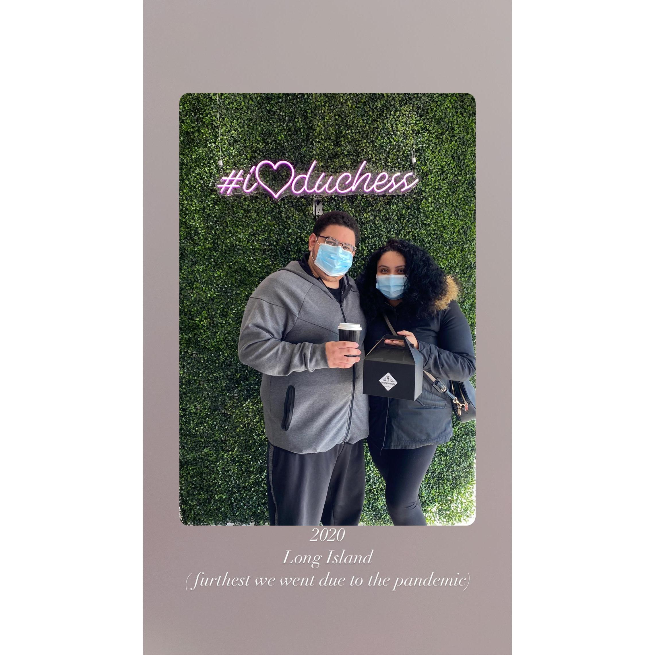 2020 is the first year we didn't fly or take a road trip.