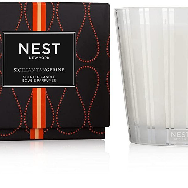 NEST Fragrances 3-Wick Candle- Sicilian Tangerine , 21.1oz
