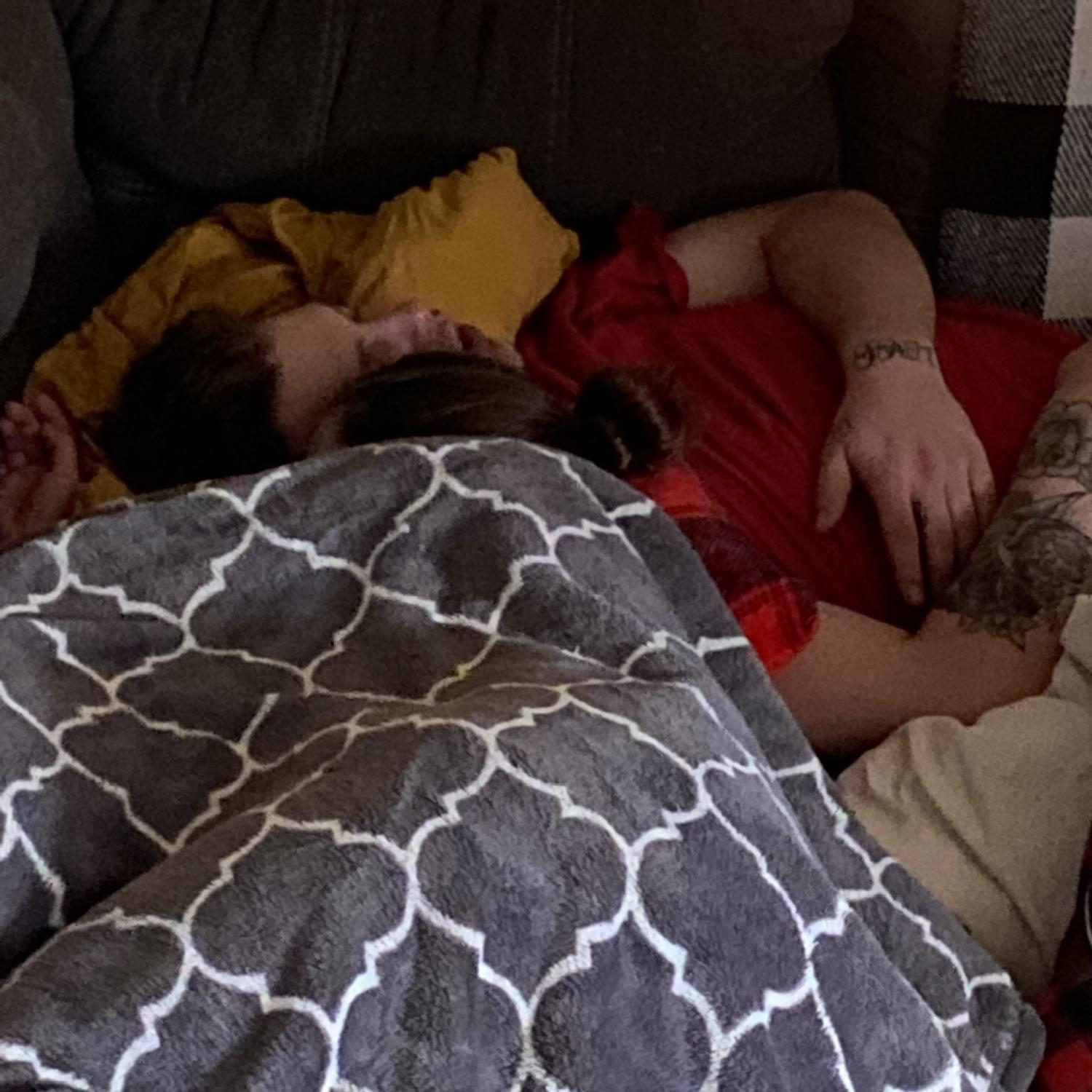 The picture Kaylee took when we got back together. 💕