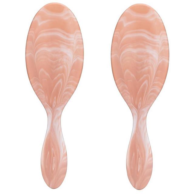 Wet Brush Original Detangler Hair Brush, Pink (Watercolor Waves), Ultra-Soft IntelliFlex Bristles, Detangling Bristles Glide Through Tangles (Wet Dry & Damaged Hair), Women & Men (Pack of 2)