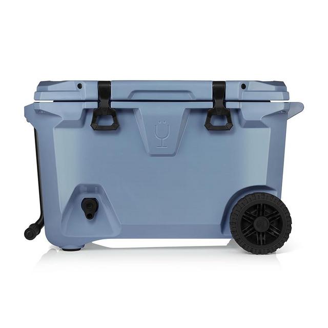 BrüMate 55qt Wheeled Hard Cooler with Built-in Drink Dispenser Tank and Tap | Perfect for Beach, Tailgating, Drinks, Camping, Sports Games, Parties and More
