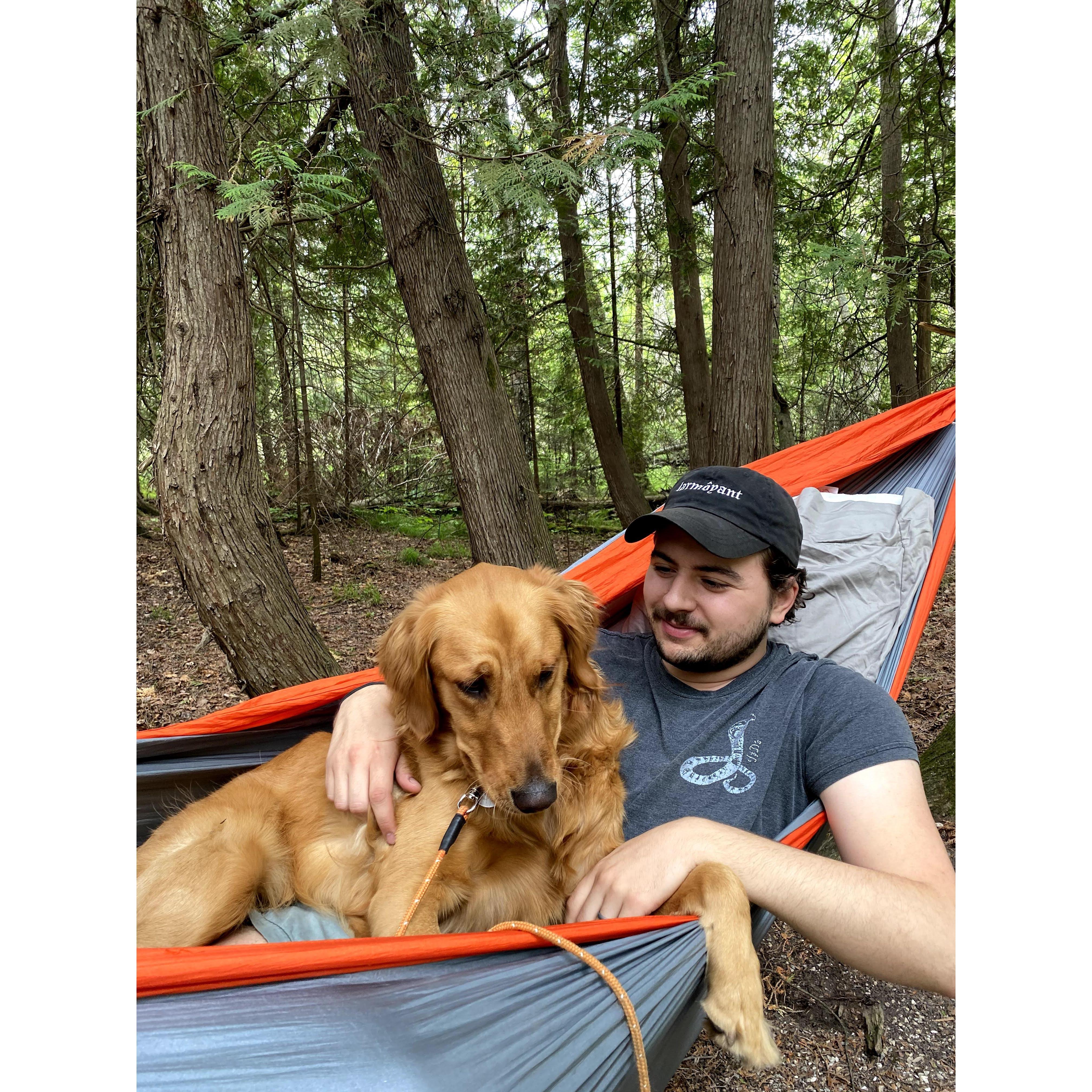 first camping trip just the 3 of us!