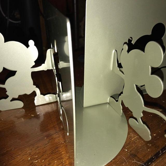 Disney Michael Graves Mickey Mouse Silhouette Bookends