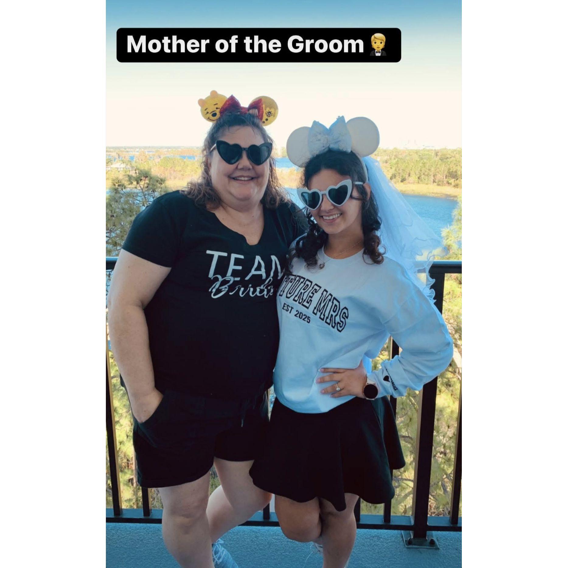 Mother of the Groom. I love you Tammy!