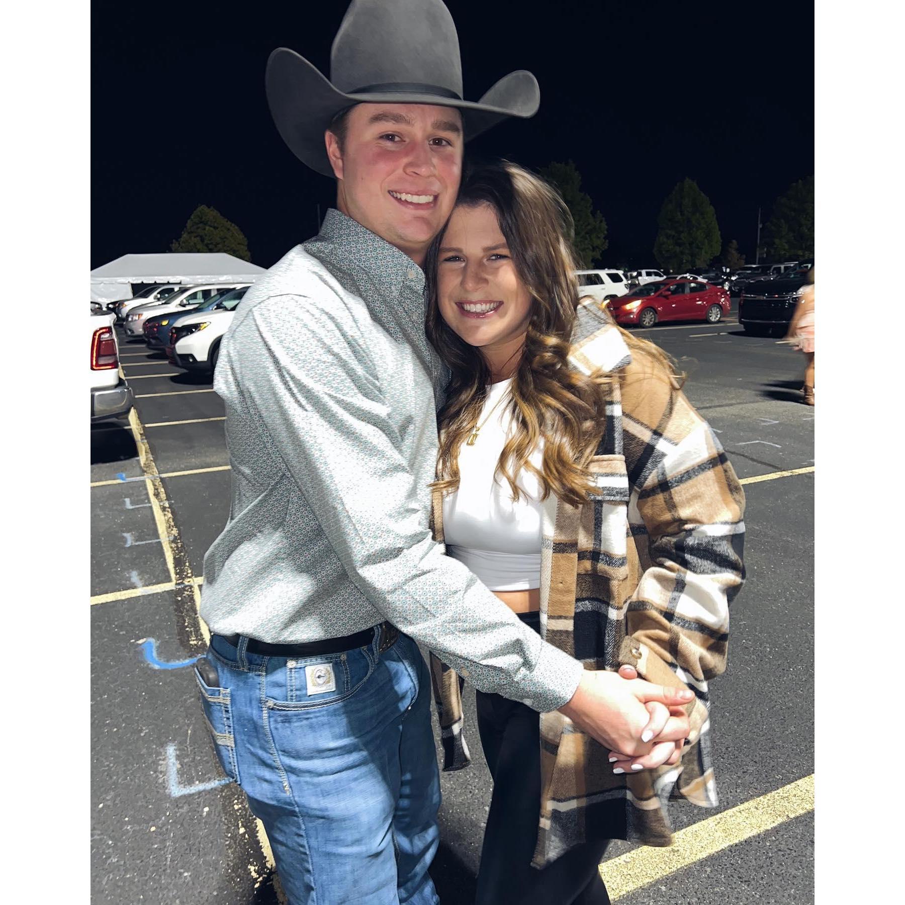 Chris Stapleton Concert - Concerts are our favorite date night!