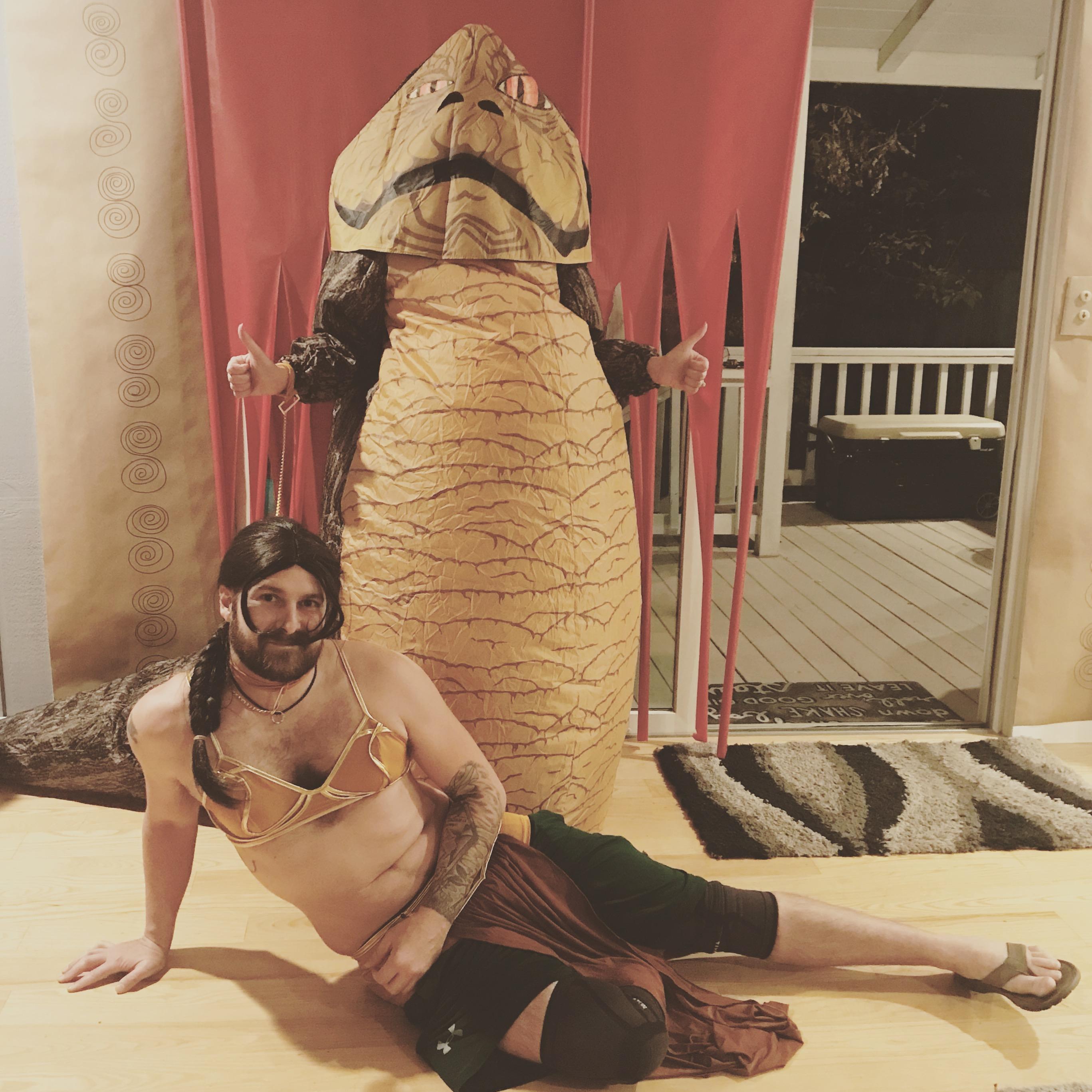 Salle-o-Ween Couples Costume Champions two years in a row!