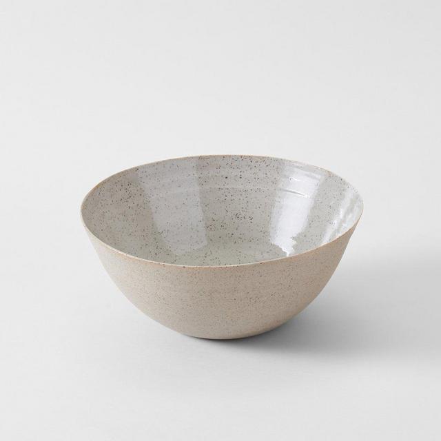 Grey Speckled Serving Bowl