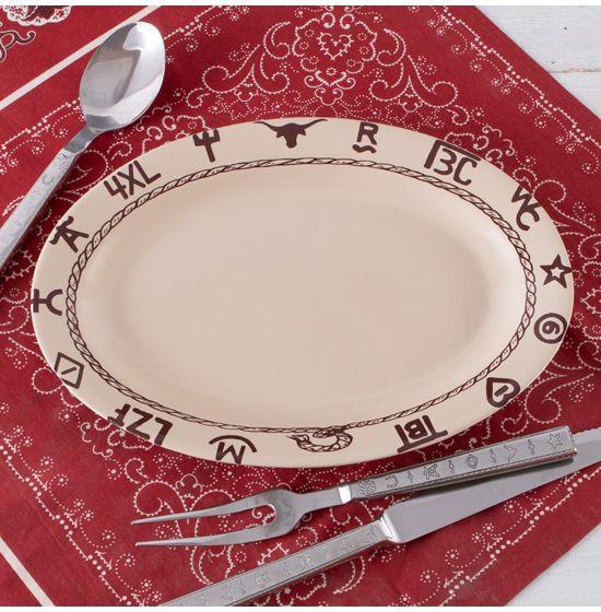 Brands Oval Serving Platter