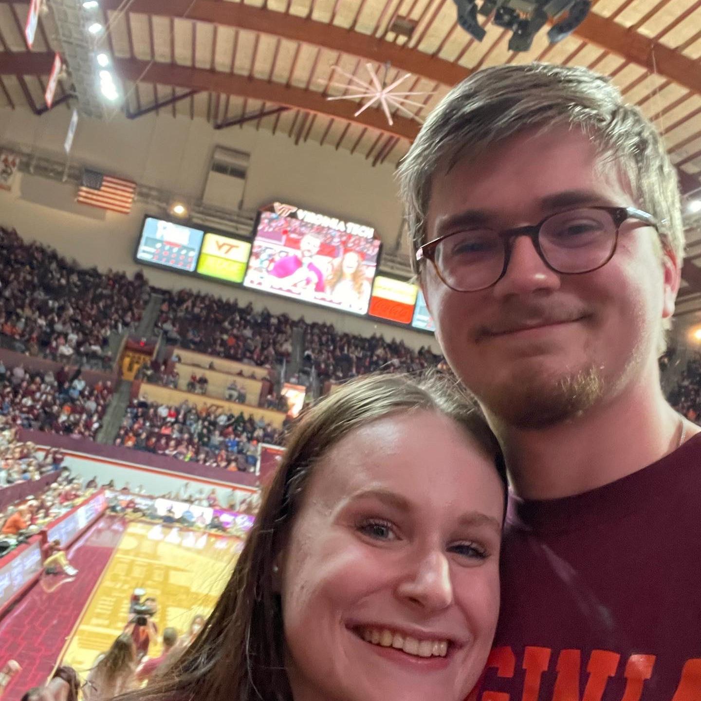 Virginia Tech Mens Basketball game!