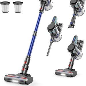 NADALY Cordless Vacuum Cleaner for Home, 8-in-1 Powerful Stick Vacuum Cordless with 45Mins Runtime, Anti-Tangle, Lightweight, 1.5L Dust Cup, Rechargeable Vacuum for Hardwood Floor Carpet Pet Hair