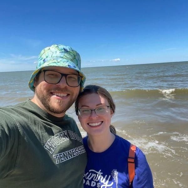 On a trip to Sandusky, OH, in 2022.