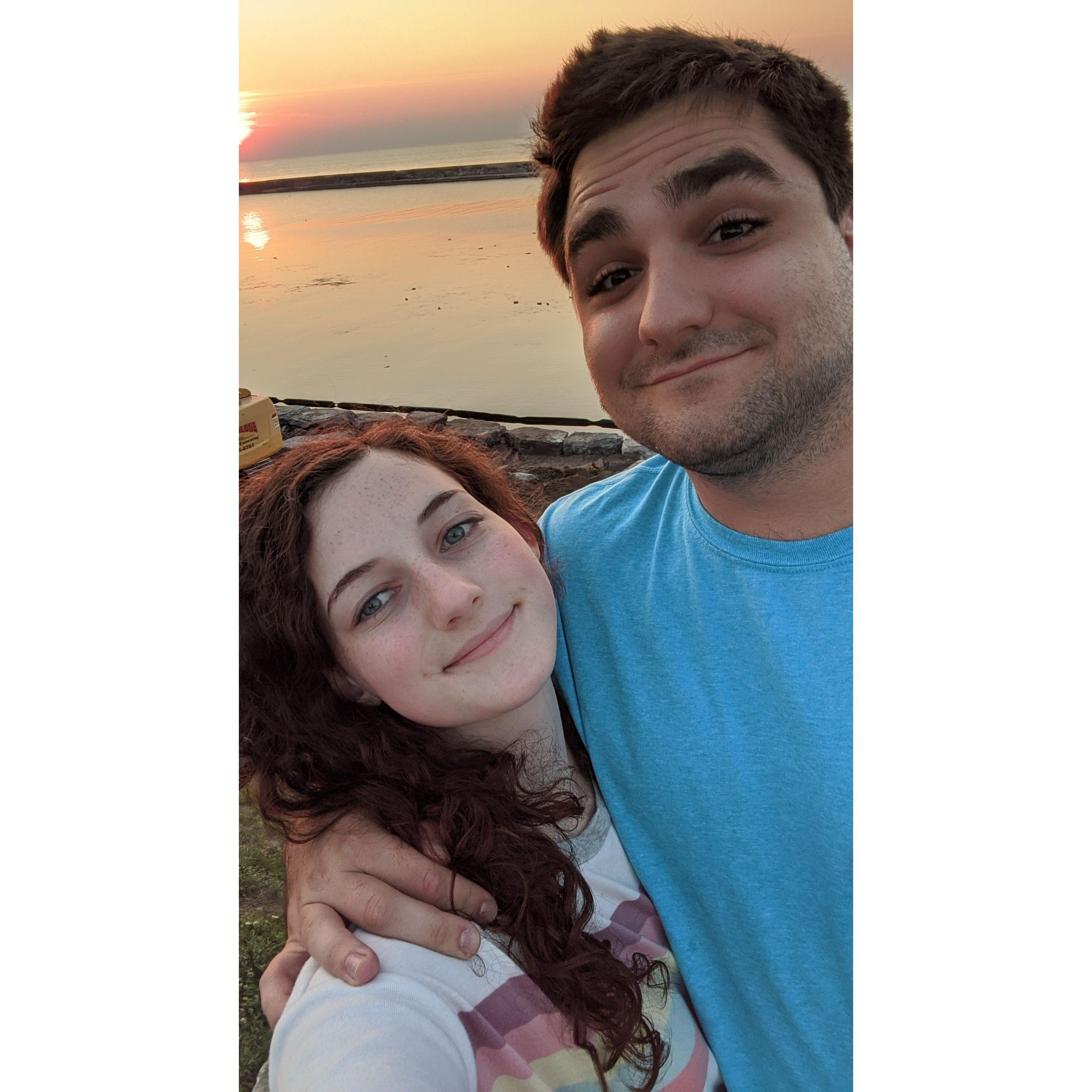 First night at SUNY Oswego together