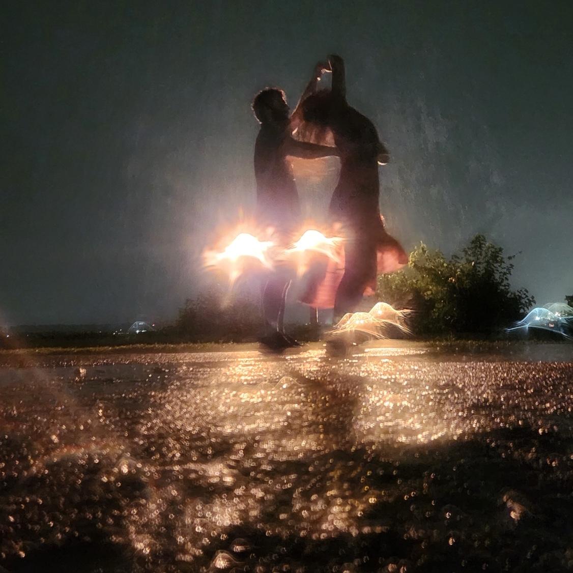 His graduation night- God gave us the gift of an epic storm. So what do we do… dance in it of course!