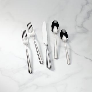 Amber Hill 65-Piece Flatware Set, Service for 12