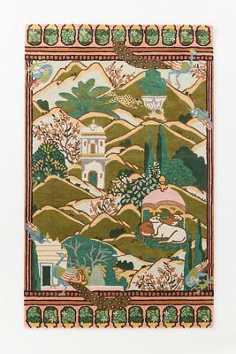 MINDTHEGAP Gardens of Jaipur Tufted Wool Rug