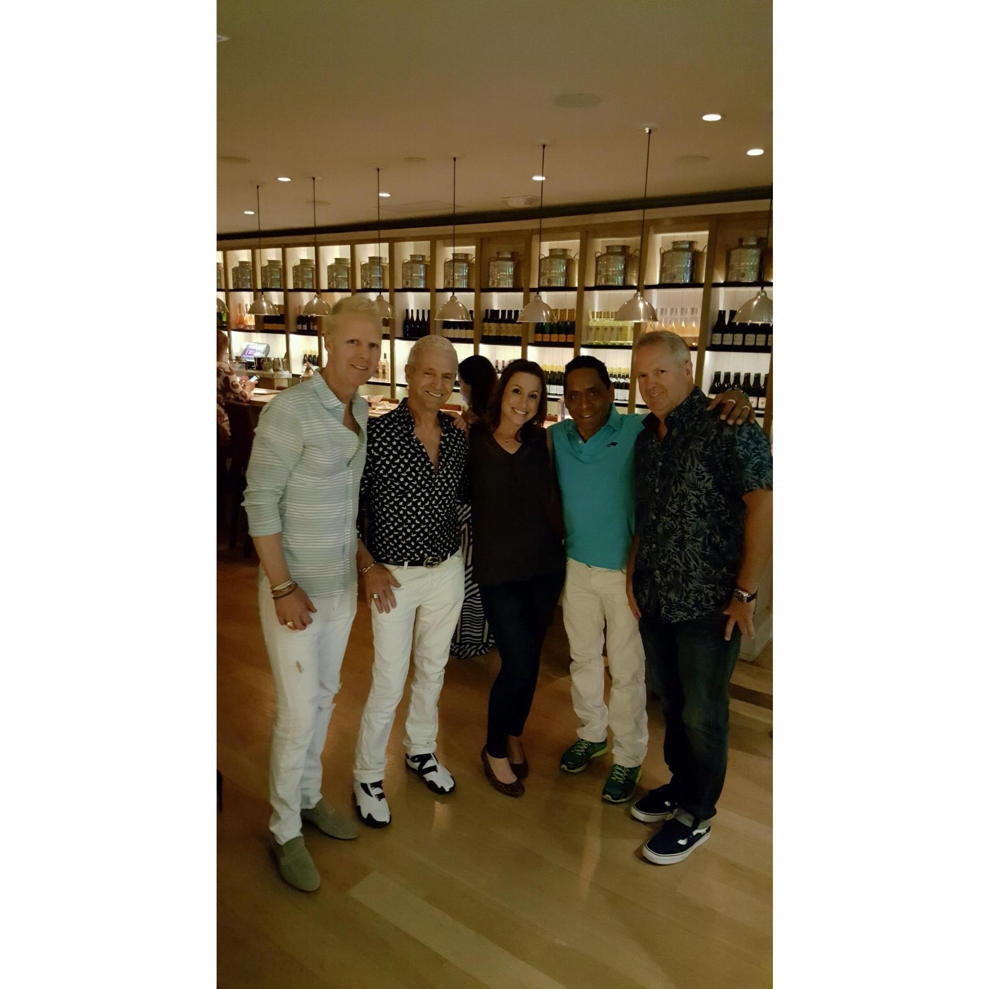 LA with Joey's family.