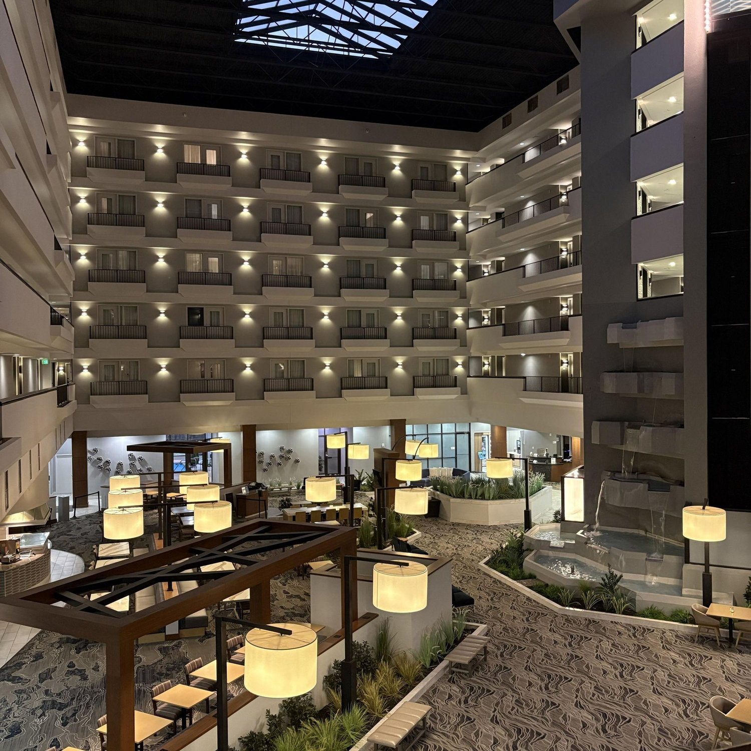 Our hotel in Davenport, IA. It was gorgeous!