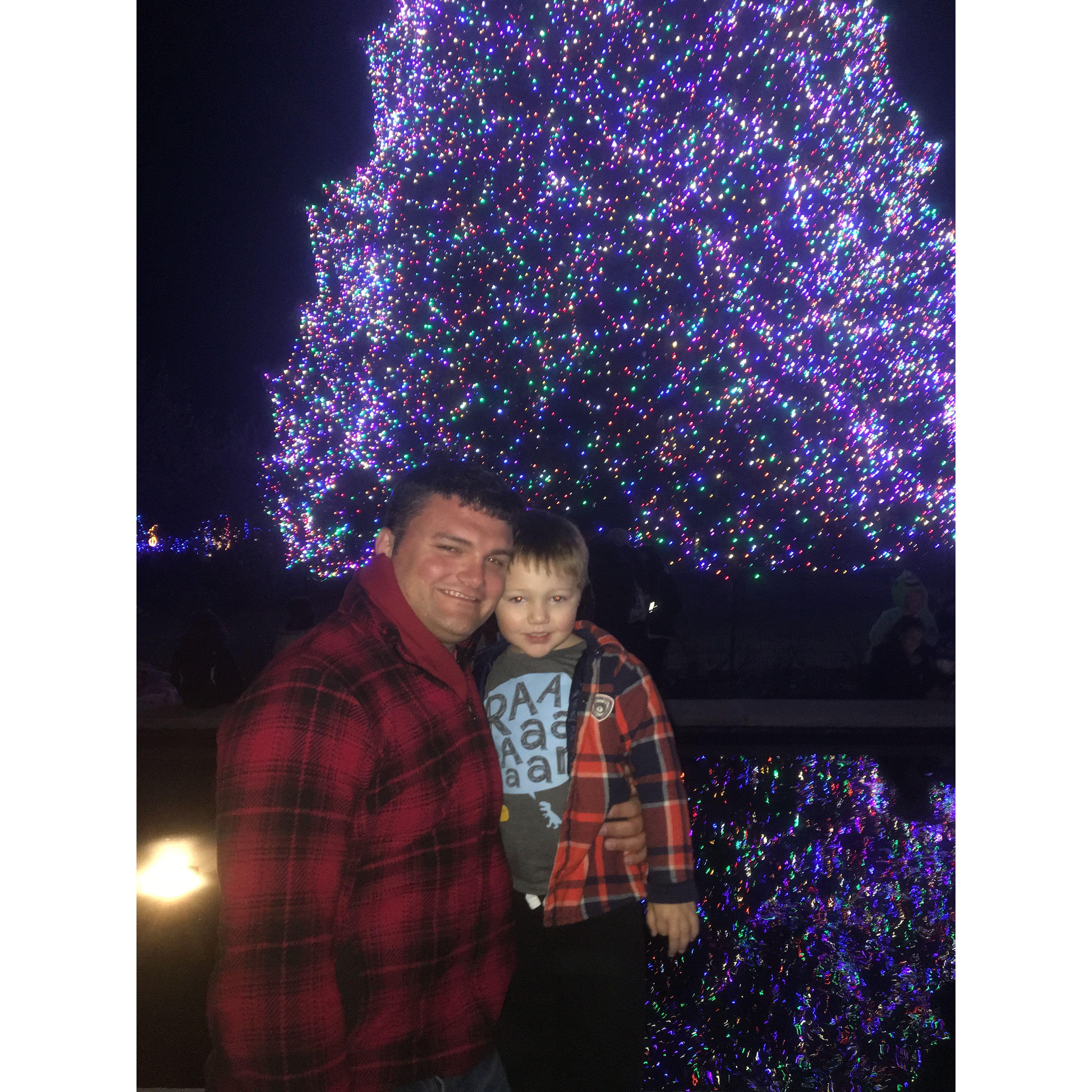 Christmas time with baby Drake!