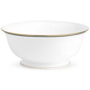 kate spade new york - Library Lane Navy Round Serving Bowl