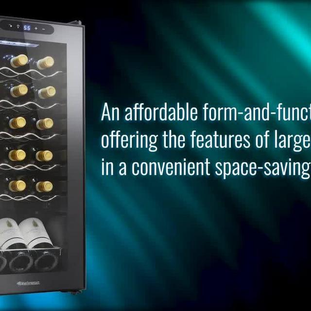 Wine Enthusiast 18-Bottle Compressor Wine Cooler