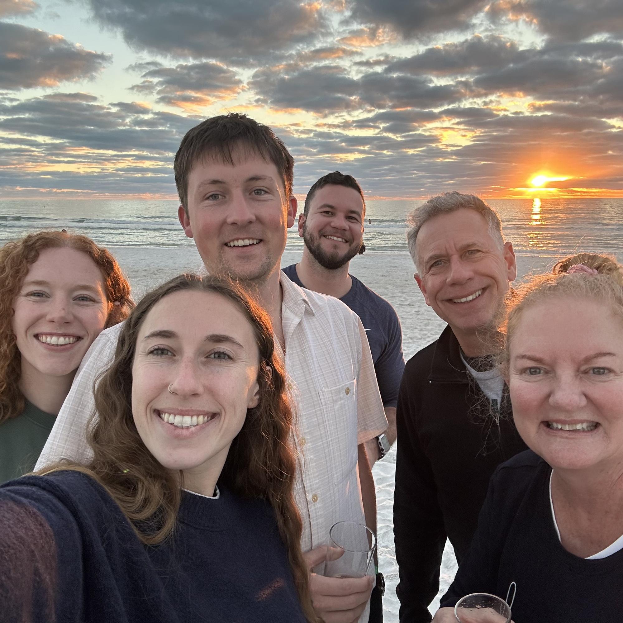 Keeping the New Years vacation tradition alive at the beach!