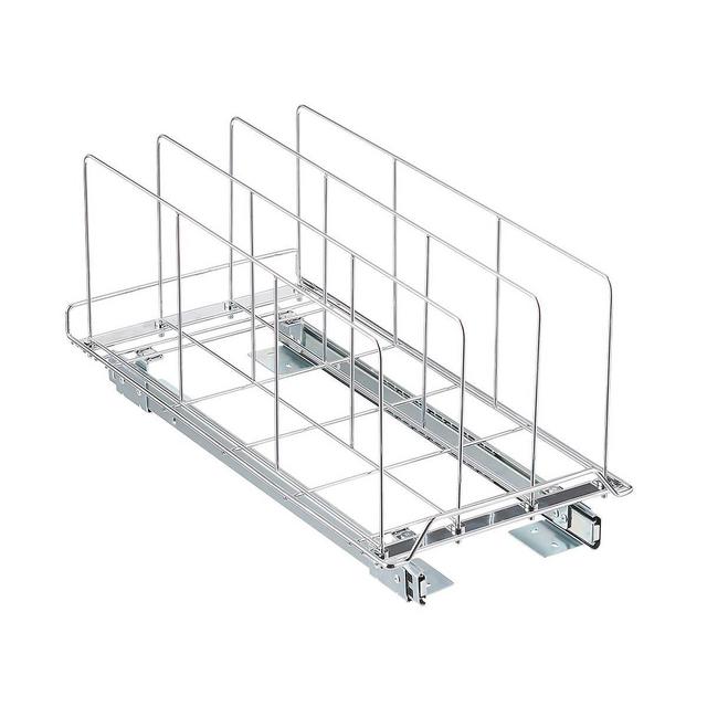 Chrome Roll-Out Bakeware Organizer
