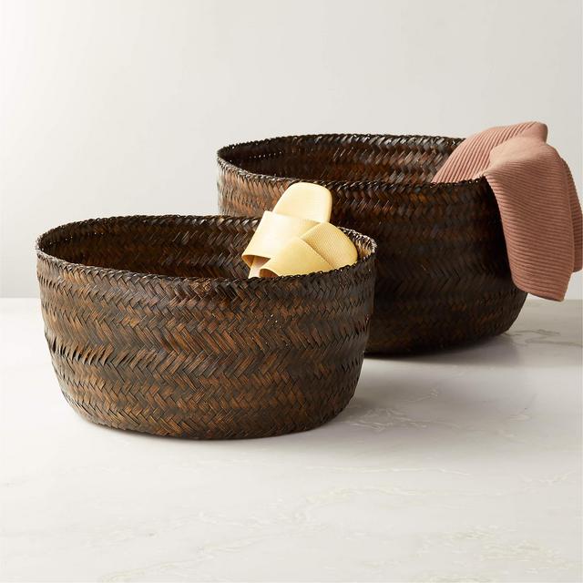 Rook Handwoven Reed Baskets