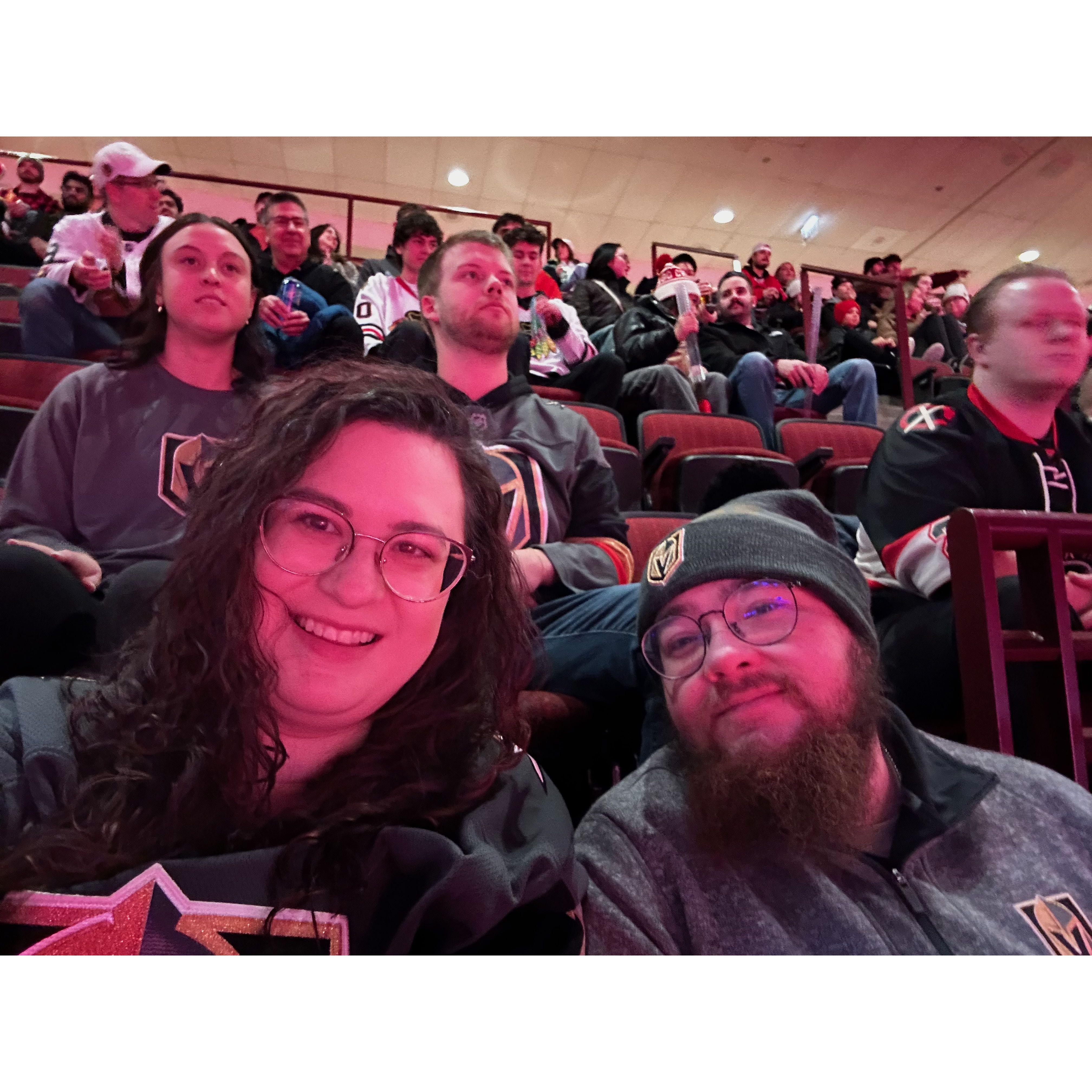 Seeing VGK @ Chicago