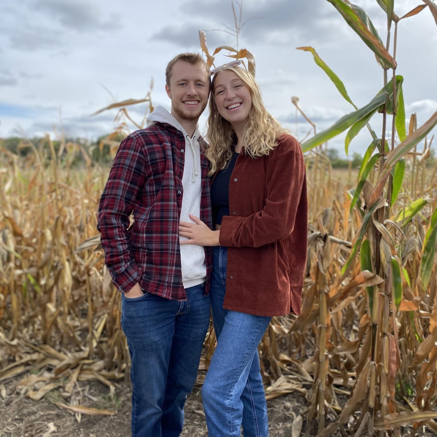 Fall festival with Lauren's family