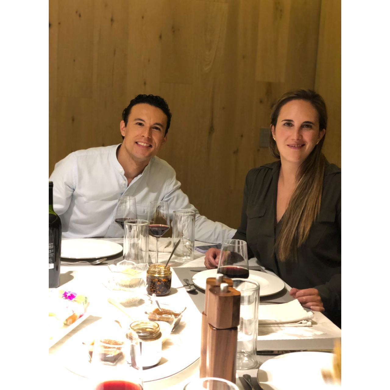 Vietnamese spring roll night with Nico and Dani