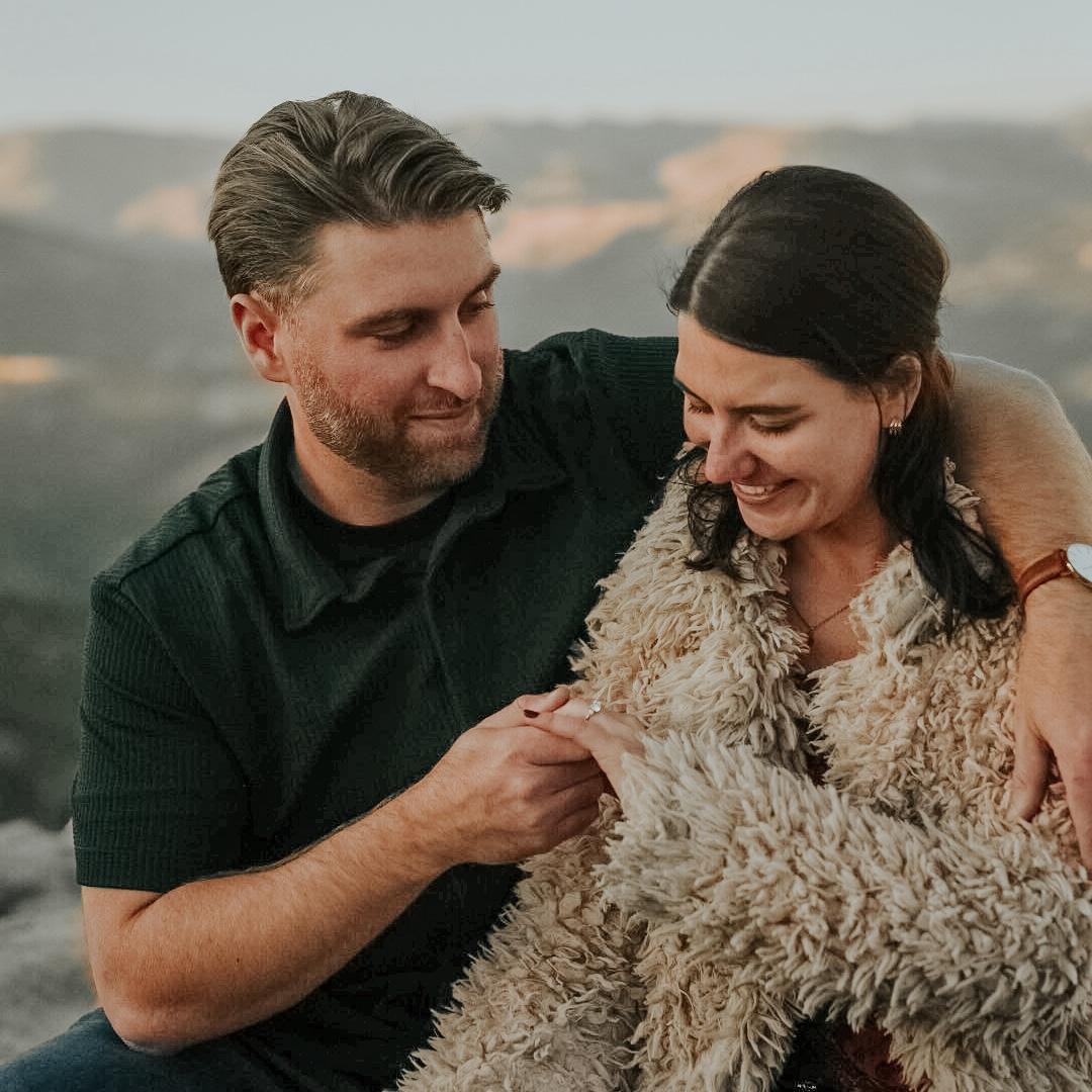 Our Engagement Shoot -Josh Proposed at Lost Gulch Overlook
